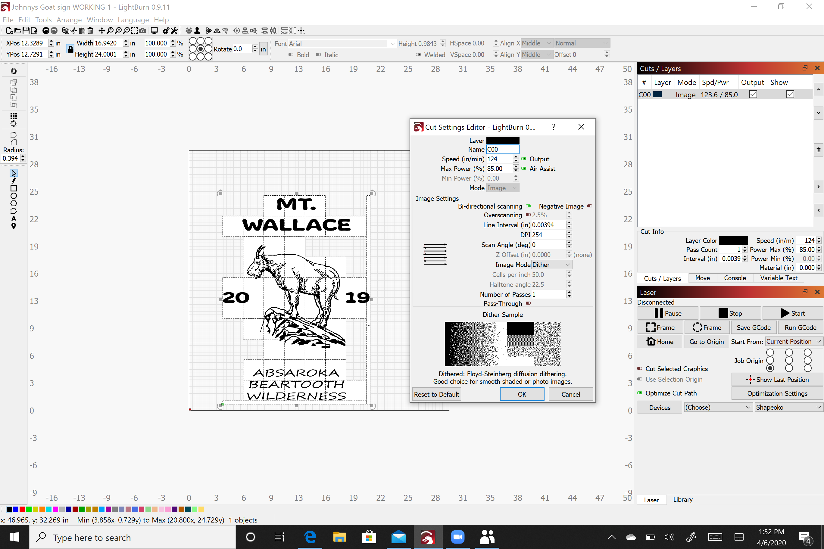 Cutting Grid on screen - LightBurn Software Questions - LightBurn ...