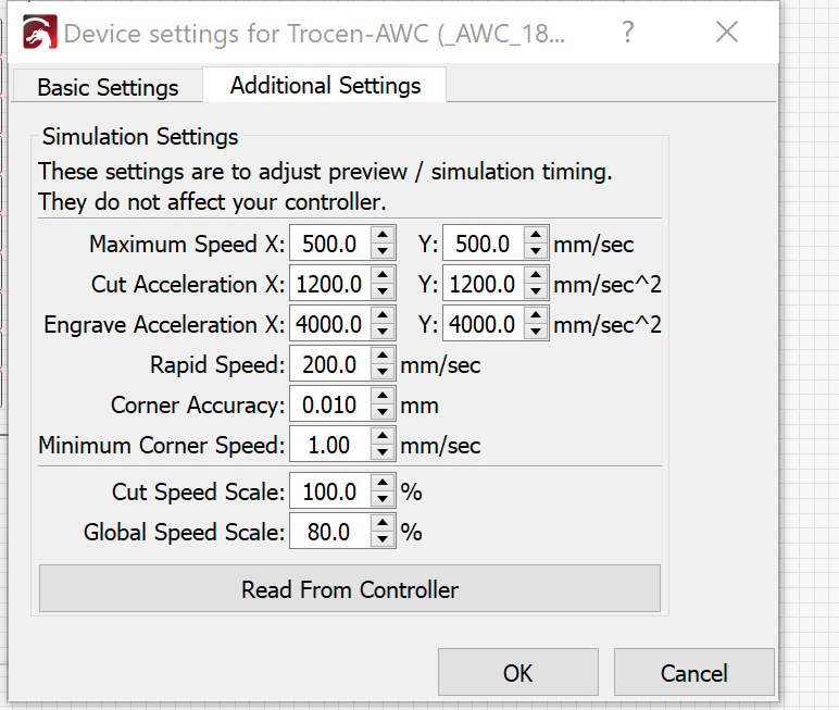 lightburn software origin not working