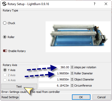 Stanley cup engraving issues - LightBurn Software Questions