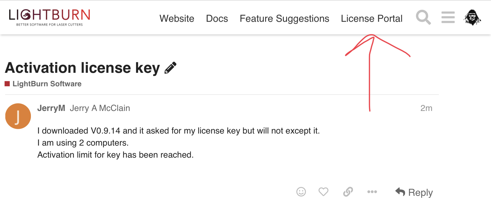 Activation License Key 2 By Sasquatch LightBurn Software Questions 