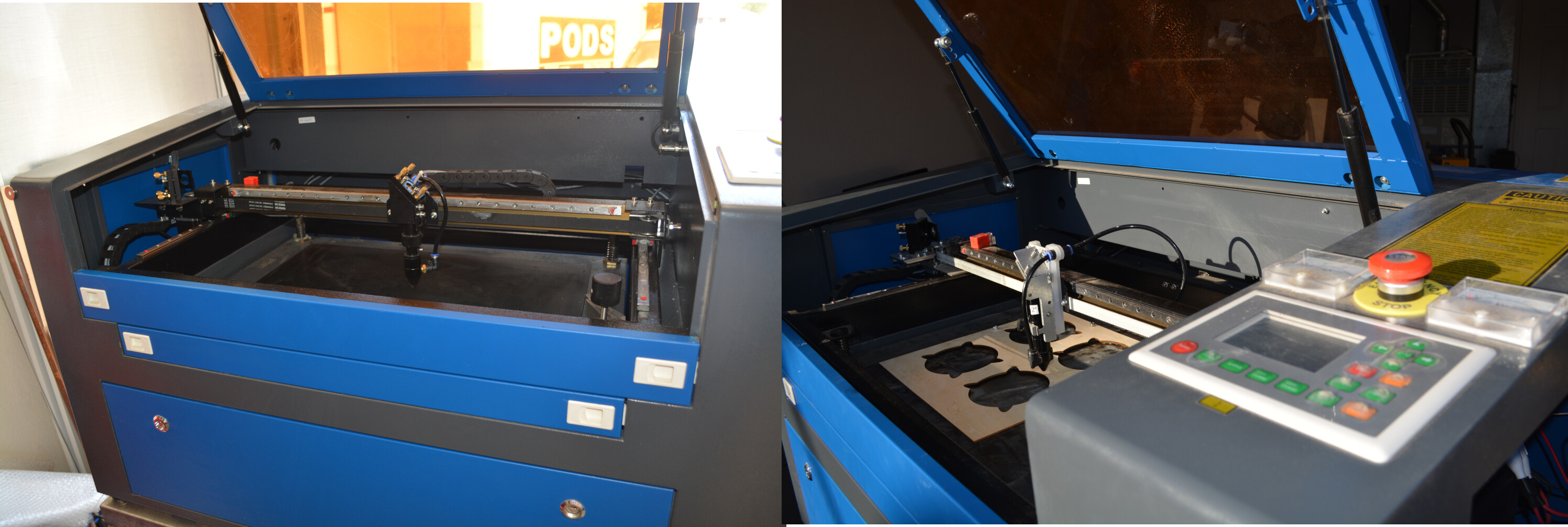 OMTech ZF2028-60 60W CO2 Laser Engraver Cutting Machine 20 x 28