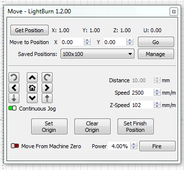 Move window after homing