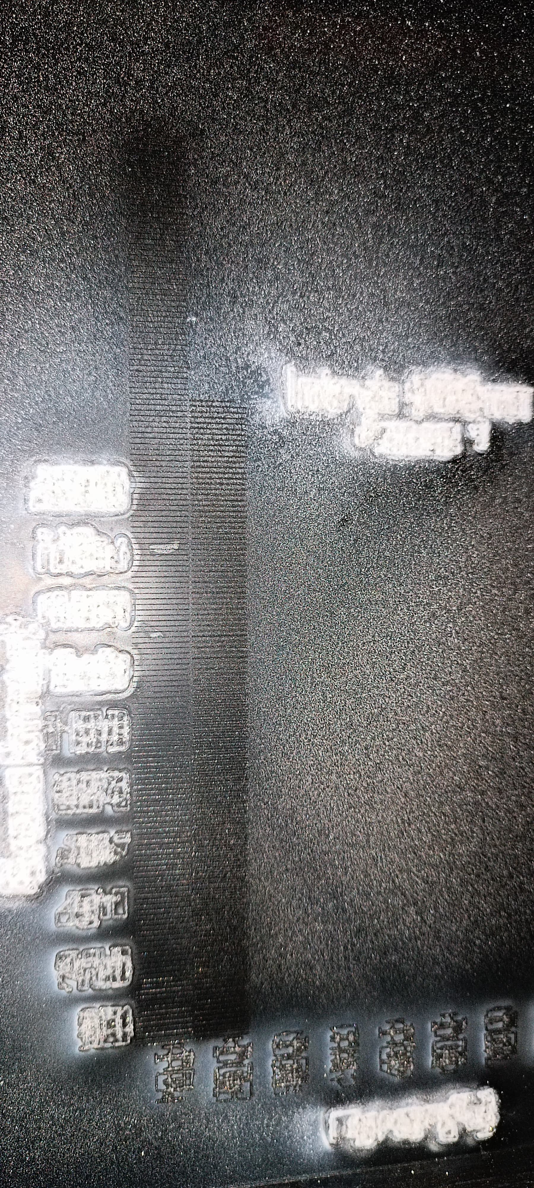 Layer alert and poorly engraved the Glass LightBurn Software