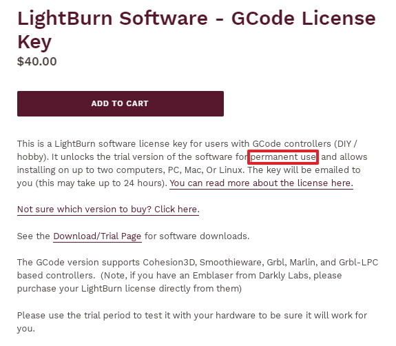 lightburn free license key