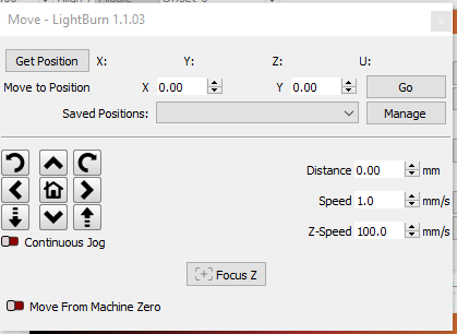 Changing jog speed - LightBurn Software Questions - LightBurn Software ...