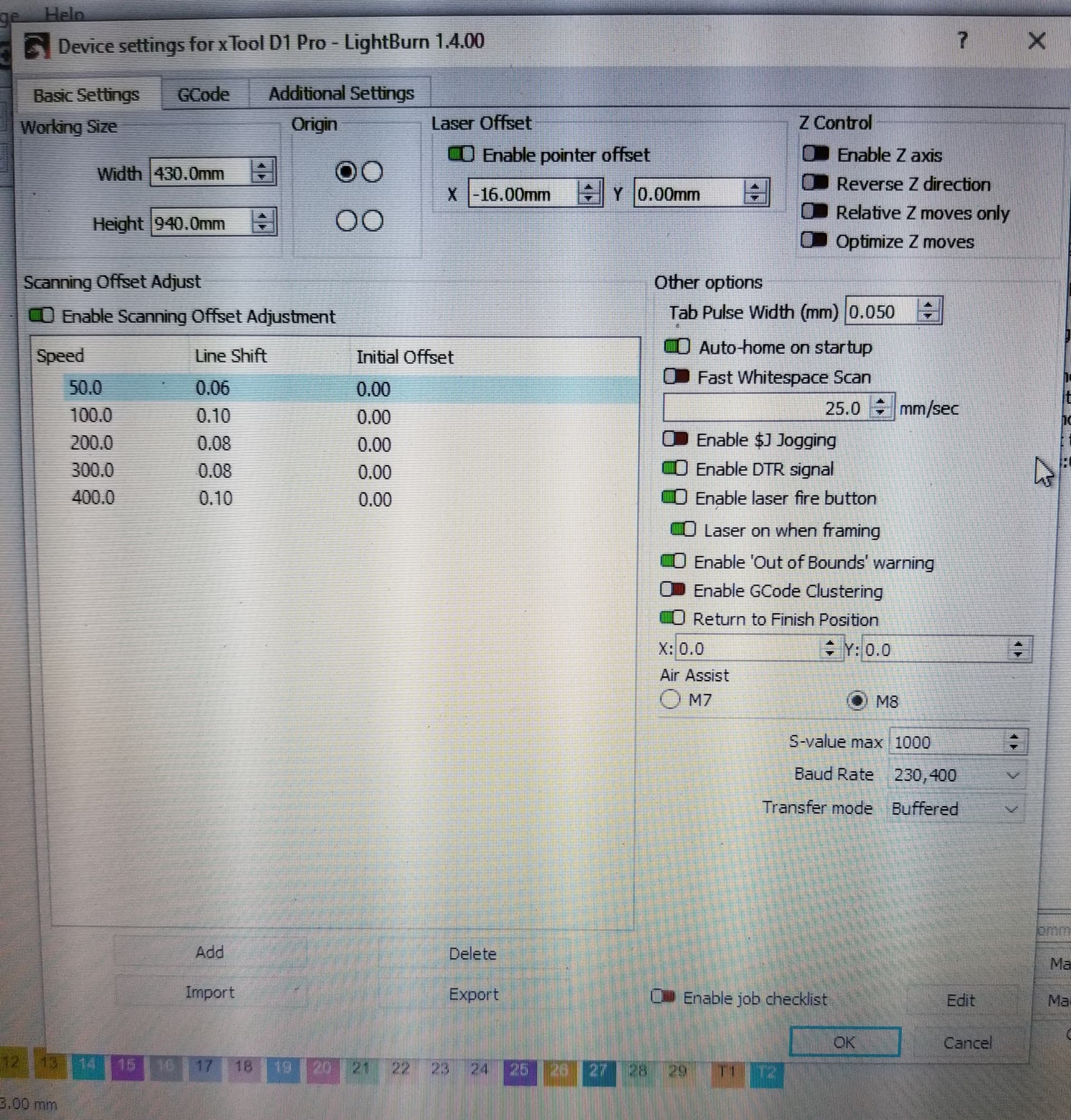 xTool S1 and Lightburn - LightBurn Hardware Compatibility - LightBurn  Software Forum