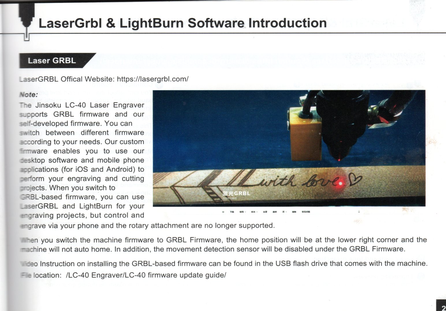 Firmware Problem - GRBL - LightBurn Software Forum