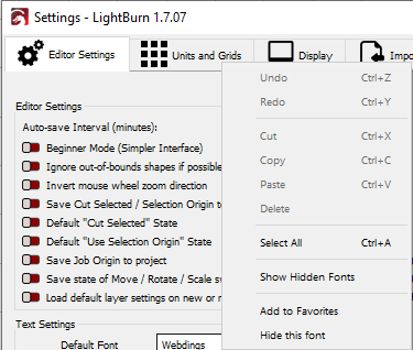 Font problem
