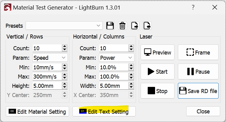 Test file for 3mm basswood - LightBurn Software Questions - LightBurn  Software Forum