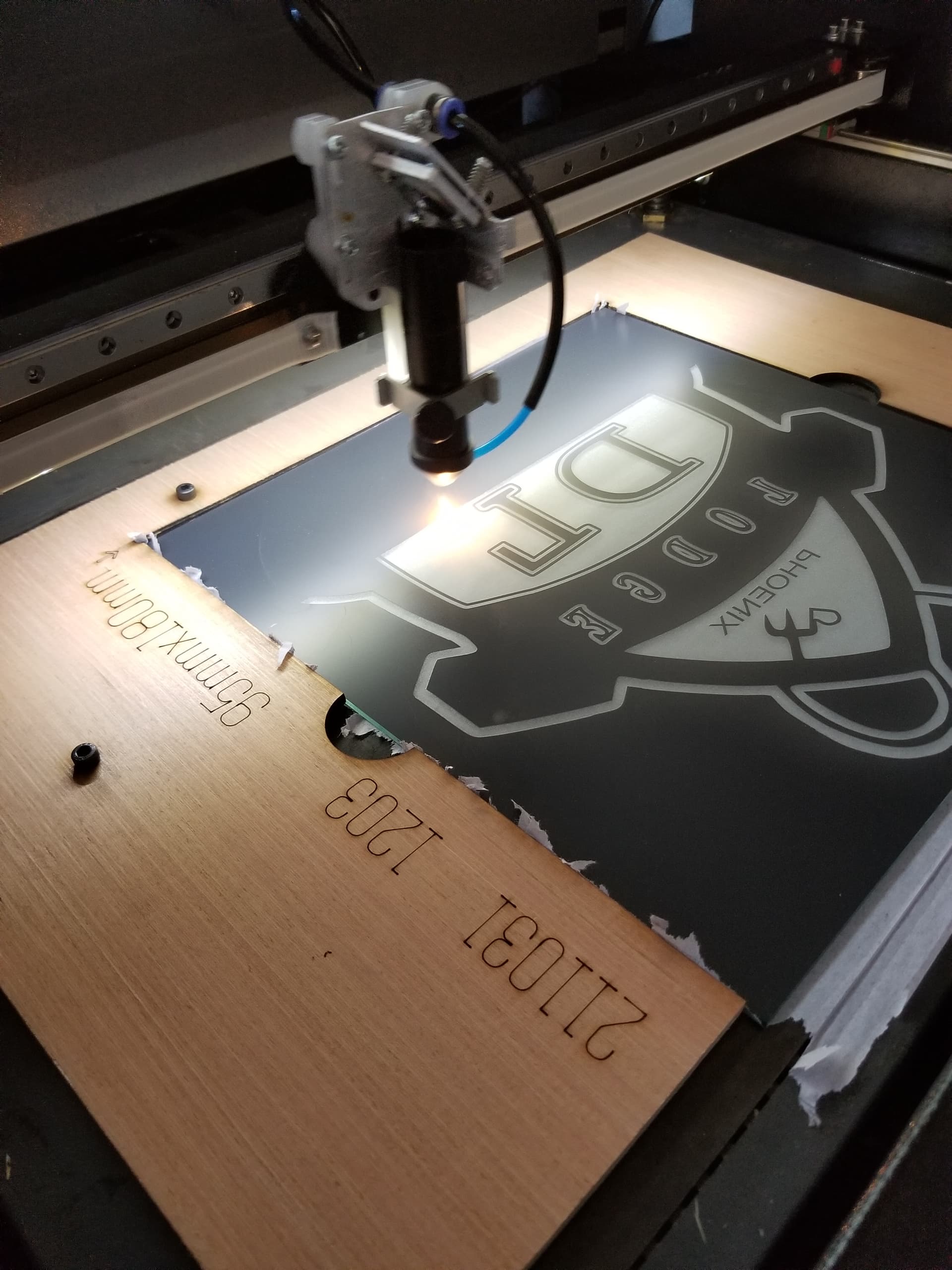 Omtech 60w laser burning while engraving and firing continiousy - LightBurn  Hardware Compatibility - LightBurn Software Forum