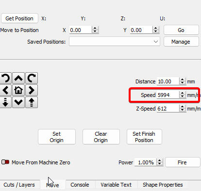 Updated Software Now Movements Are Off LightBurn Software Questions 