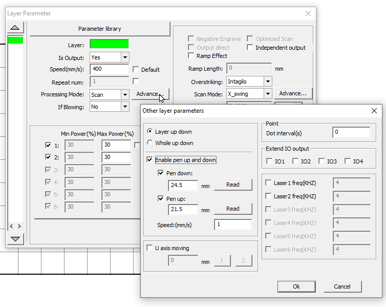 KT332N Z axis offset function - Ruida controllers - LightBurn