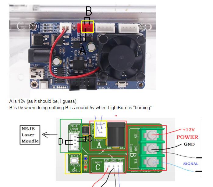 How to Test Laser at GRBL – NEJE