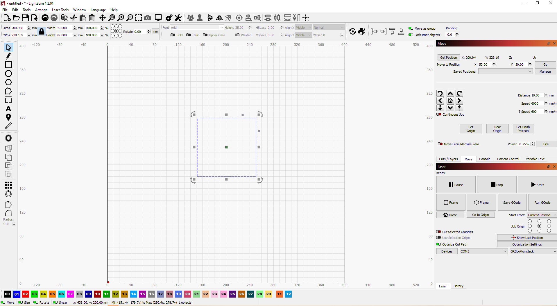 Settings Atomstack A5 Pro doesn't work - LightBurn Software