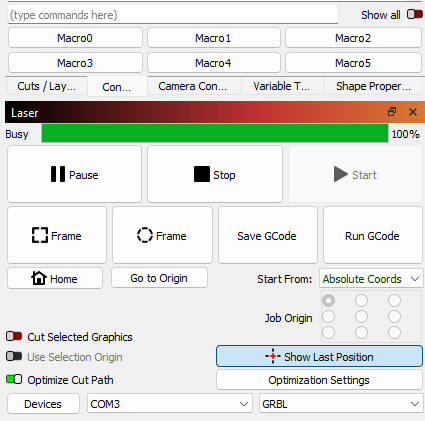 Control panel to plug multiple plugs into, with on/off switches - Community  Laser Talk - LightBurn Software Forum