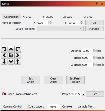 Lightburn move Panel Issue LightBurn Hardware Compatibility 