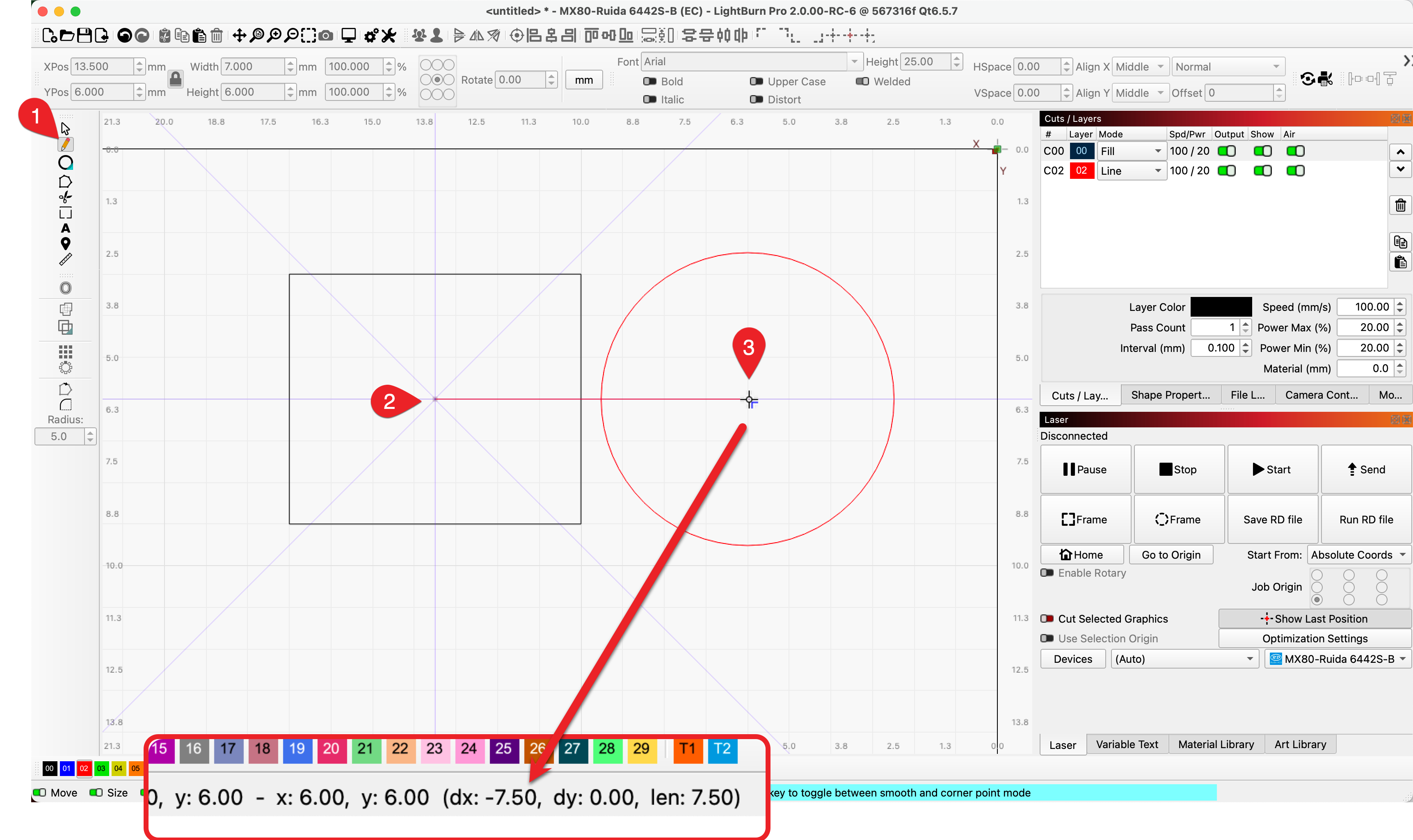 Better Ruler Software Suggestion: Add a Ruler in the top icons - LightBurn Software Questions ...