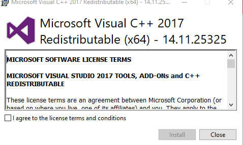 VC++ 2017 Version