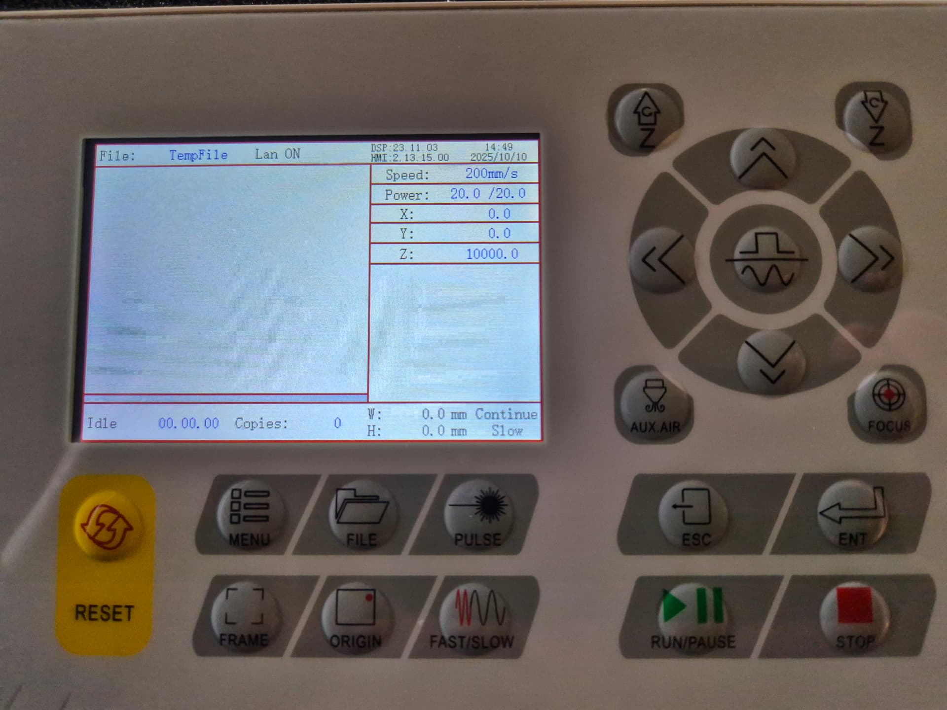 KT332N Z axis offset function - Ruida controllers - LightBurn