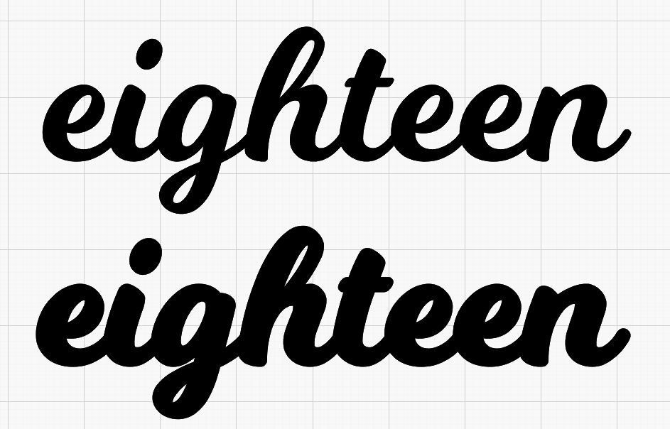 single line font in lightburn