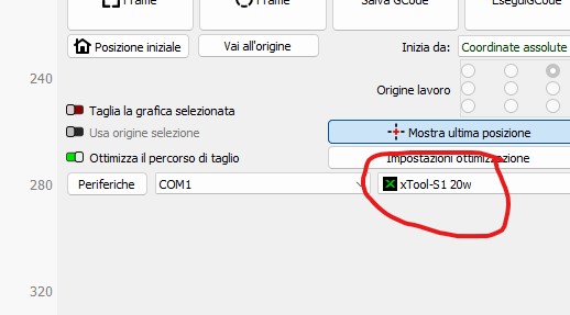 Lightburn xTool-S1 20w LB 1.7Beta