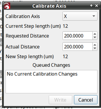LightBurn Axis Calibration