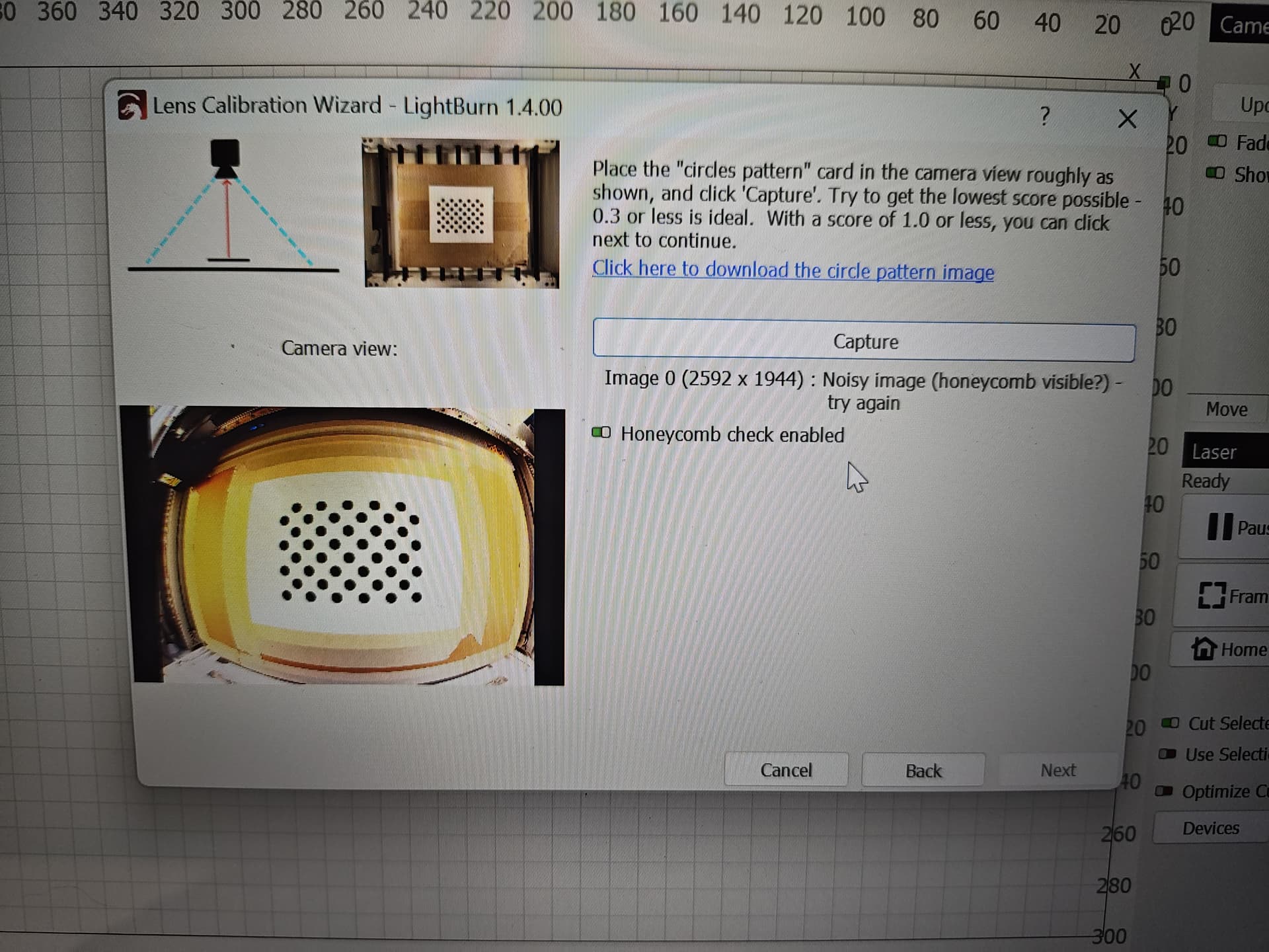 Laser 2024 dots light