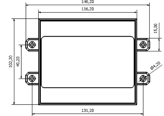 Outline with Dimensions