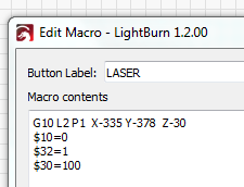 Edit macro
