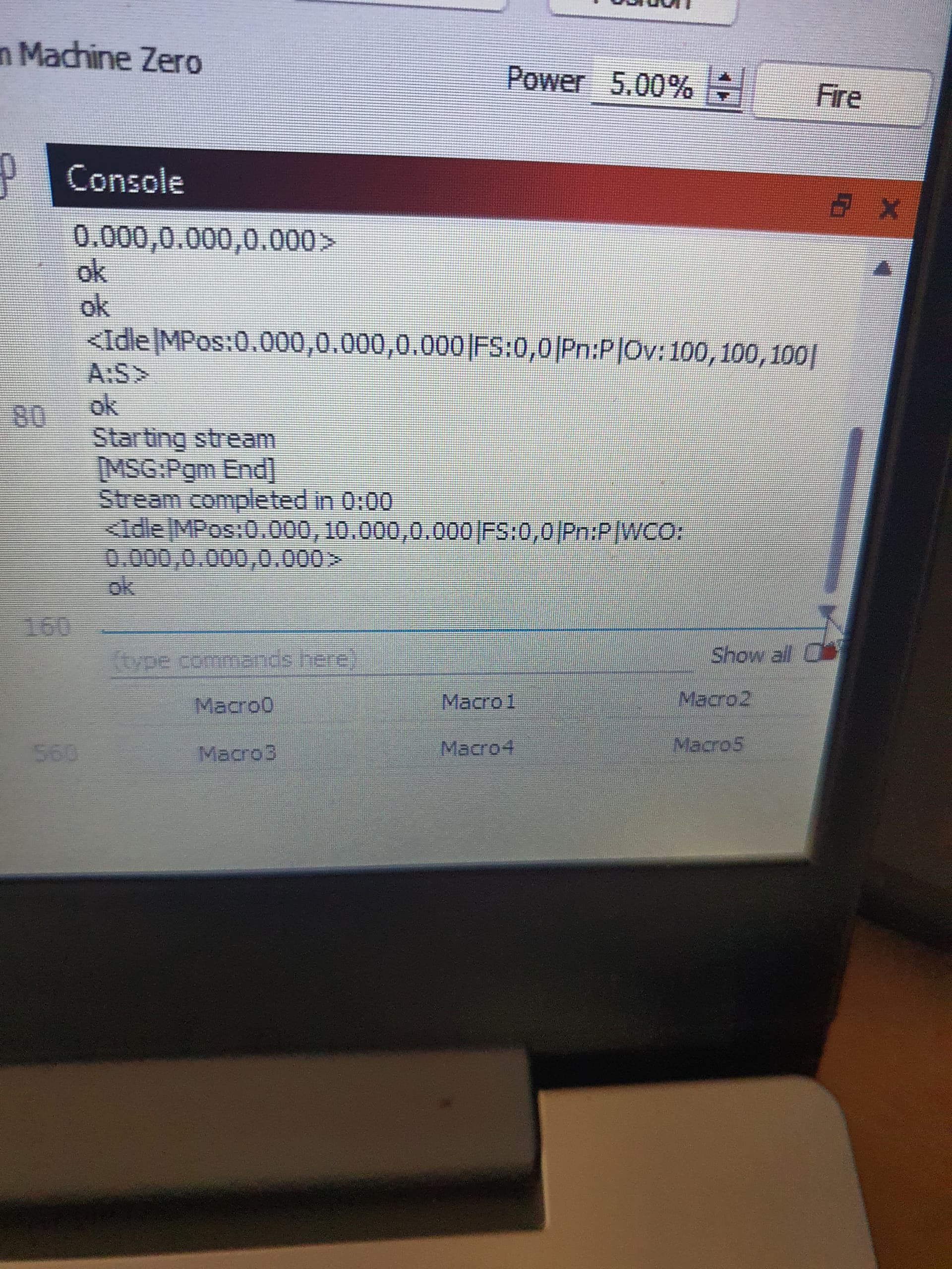 All of a sudden getting alarm 9 - LightBurn Hardware Compatibility